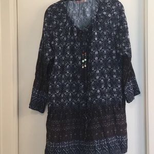 BOHO GEO TUNIC/MINI (NEW)